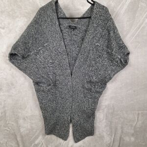 Babaton Cardigan Women’s Size XXS Alpaca Italian Mohair Blend Lagenlook Gray